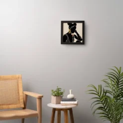 Domonique Brown Black Hair No. 6 Framed Wall Art Black - Deny Designs 10 Domonique Brown Black Hair No. 6 Framed Wall Art Black - Deny Designs -Home Improvement Store GUEST d75f22a3 7081 4a0f a294 56c9f810331b