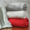 Park Designs Chunky Knit Throw - White -Home Improvement Store GUEST dab6e9fc 8cee 4bc1 a759 1f8accdd89cf
