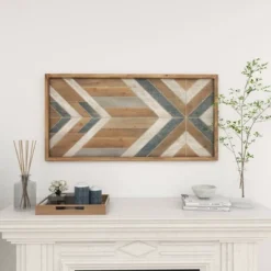 Wood Geometric Handmade Southwestern Wall Decor Gray - Olivia & May 31 Wood Geometric Handmade Southwestern Wall Decor Gray - Olivia & May -Home Improvement Store GUEST daecd616 80b2 4ab6 a52e 6fd9fa70cbc2