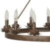 Ring Chandelier Brown - Splendor Home -Home Improvement Store GUEST db58257e 6d26 4659 a200 e98f48475347