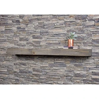 Mantels Direct Vail Farmhouse Wood Fireplace Mantel Shelf - 4" Height 5 Mantels Direct Vail Farmhouse Wood Fireplace Mantel Shelf - 4" Height - Image 3