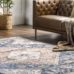 NuLOOM Addison Transitional Faded Medallion Fringe Area Rug -Home Improvement Store GUEST dc5cb20c 370e 4063 93c4 8929c82b1dfa