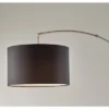 Preston Arc Lamp Brushed Steel Black - Adesso -Home Improvement Store GUEST de217f47 9128 425b 9b8c f7592d024989