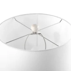 NuLOOM Flint Ceramic 30" Table Lamp Lighting - Cream 30" H X 15" W X 15"D -Home Improvement Store GUEST df63fc9e 43b2 4293 8a78 71febcfc1124