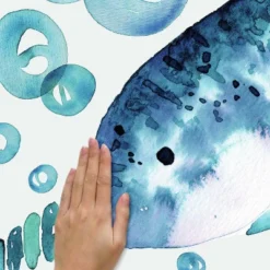 Catcoq Narwhal Giant Peel And Stick Wall Decal - RoomMates -Home Improvement Store GUEST dfb3d50c 896f 4eff bb77 ca6986300d57