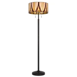 60" Metal Floor Lamp Black - Cal Lighting -Home Improvement Store GUEST e13ff21b 1d74 43b9 9be3 e9d282356c2a