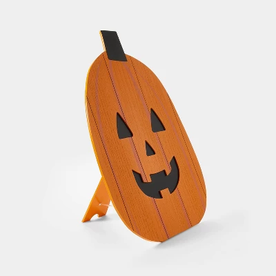 Pumpkin Wood Porch Halloween Sign - Hyde & EEK! Boutique™ 4 Pumpkin Wood Porch Halloween Sign - Hyde & EEK! Boutique™ - Image 2