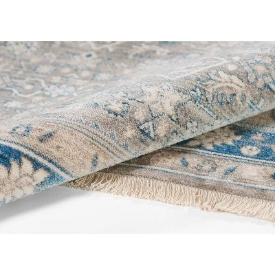 Izmir Rue Rug Blue - Momeni 7 Izmir Rue Rug Blue - Momeni - Image 5