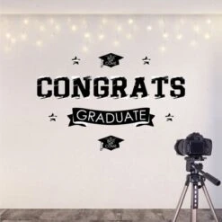 Big Dot Of Happiness Black And White Graduation Party Photo Backdrop - Wall Decals -Home Improvement Store GUEST e36d78f8 8166 44fc 88c3 caf7d4267be3