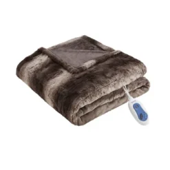 50"x70" Marselle Oversized Faux Fur Electric Throw Blanket - Beautyrest -Home Improvement Store GUEST e4ead527 b502 415a a5d0 d45420f9ea2b