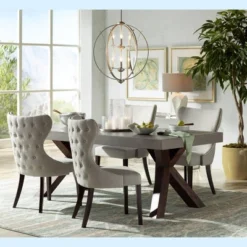 Possini Euro Design Spherical Brushed Nickel Large Chandelier 24" Wide Modern 6-Light Fixture For Dining Room House Foyer Kitchen Island Entryway Home -Home Improvement Store GUEST e5a8f490 359d 4615 b6e0 18394d2ed9d5