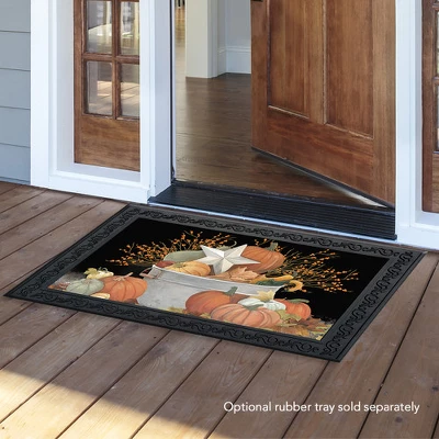Briarwood Lane Fall Bushel Primitive Doormat Autumn Indoor / Outd 4 Briarwood Lane Fall Bushel Primitive Doormat Autumn Indoor / Outd - Image 2