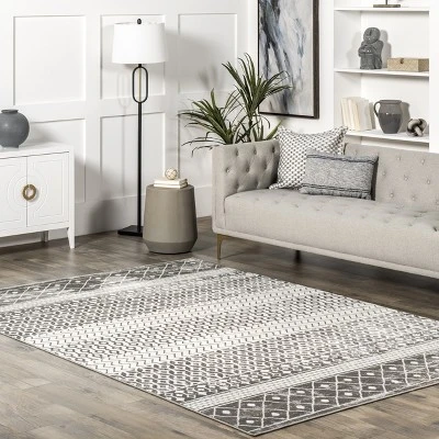 NuLOOM Kimberly Transitional Moroccan Banded Area Rug 3 NuLOOM Kimberly Transitional Moroccan Banded Area Rug
