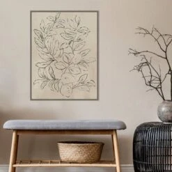 22" X 30" Outlined Leaves I By Asia Jensen Framed Canvas Wall Art Gray Wash - Amanti Art 14 22" X 30" Outlined Leaves I By Asia Jensen Framed Canvas Wall Art Gray Wash - Amanti Art -Home Improvement Store GUEST e9299770 b444 44e8 b7ff 34a3b53d8788