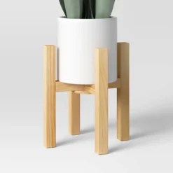 Small Snake Plant In Plant Stand - Threshold™ -Home Improvement Store GUEST e9592c99 91a3 41c6 9c70 97f33967d1eb