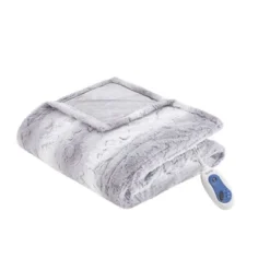50"x70" Marselle Oversized Faux Fur Electric Throw Blanket - Beautyrest -Home Improvement Store GUEST e96ba439 d382 410a ba46 3943f795e5d2