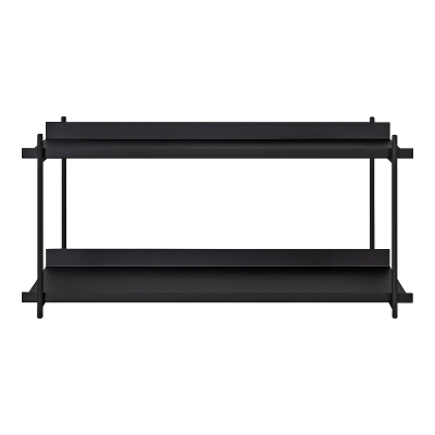 28" X 15" Dominic Tiered Decorative Wall Shelf Black - Kate & Laurel All Things Decor 3 28" X 15" Dominic Tiered Decorative Wall Shelf Black - Kate & Laurel All Things Decor