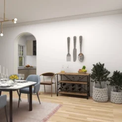 36" Aluminum Utensils Knife, Spoon And Fork Wall Decor Set Of 3 Silver - Olivia & May 23 36" Aluminum Utensils Knife, Spoon And Fork Wall Decor Set Of 3 Silver - Olivia & May -Home Improvement Store GUEST ed0c6d9e 607a 46a5 bd7e a107bc0469fa