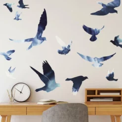 Birds In Flight Peel And Stick Giant Wall Decal - RoomMates