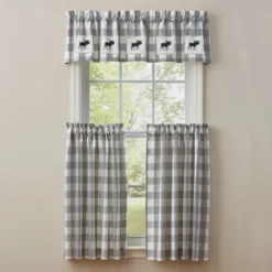 Park Designs Gray Buffalo Check Tiers