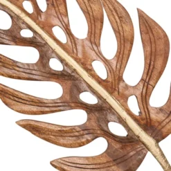 Set Of 3 Mango Wood Leaf Handmade Carved Wall Decors Brown - Olivia & May 10 Set Of 3 Mango Wood Leaf Handmade Carved Wall Decors Brown - Olivia & May -Home Improvement Store GUEST efa9a646 cb9c 43ec b6b7 8e16d1dbcec7