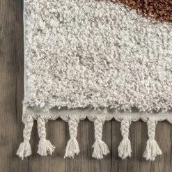 NuLOOM Kali Shaggy Diamond Tassel Area Rug -Home Improvement Store GUEST f0011658 8293 491a 84e5 dc326bd084b6