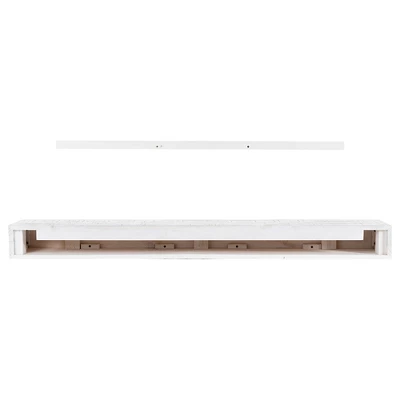 Country Living Hatteras Floating Farmhouse Mantel Shelf In Whitewash 8 Country Living Hatteras Floating Farmhouse Mantel Shelf In Whitewash - Image 6