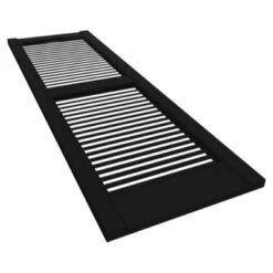 Plastic Development Group LSBLCK1455 14 X 55 Inch Decorative Exterior Vinyl Plastic Louvered Window Shutters W/ Installation Kit & Instructions, Black -Home Improvement Store GUEST f225404a 382f 4de3 a356 e5ac32a9ca26