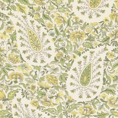 2pk 52"x36" Paisley Verveine Window Tiers Green - Waverly 4 2pk 52"x36" Paisley Verveine Window Tiers Green - Waverly - Image 2