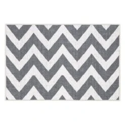 Sussexhome Traverse Collection Cotton Heavy Duty Low Pile Area Rug , 2' X 3' -Home Improvement Store GUEST f25ecde3 7904 4519 852f b8e0a3d39557