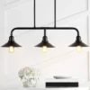 34.25" LED 3-Light Cade Metal Farmhouse Industrial Pendant Oil Rubbed Bronze - JONATHAN Y -Home Improvement Store GUEST f5b0a130 fa90 4168 b1c7 c5b9df312dbc
