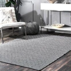 Cotton Hand Loomed Lorretta Area Rug - NuLOOM
