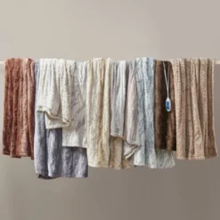 50"x70" Marselle Oversized Faux Fur Electric Throw Blanket - Beautyrest -Home Improvement Store GUEST f6623469 1245 4222 9bf1 3389c875d524
