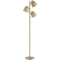 360 Lighting Aaron Mid Century Modern Tree Floor Lamp 64" Tall Aged Brass 3 Light Adjustable Dome Shade For Living Room Reading Bedroom Office House -Home Improvement Store GUEST f6a2ee5f 523a 48b8 b82c d2b7ac8859b1
