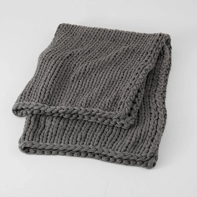 50"x70" Oversized Solid Bed Throw - Casaluna™ 4 50"x70" Oversized Solid Bed Throw - Casaluna™ - Image 2