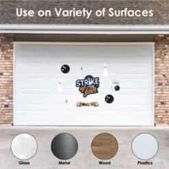 Big Dot Of Happiness Strike Up The Fun - Bowling - Peel And Stick Sports Decor Vinyl Wall Art Stickers - Wall Decals - Set Of 20 -Home Improvement Store GUEST f984a2b9 a2b7 498b af59 7ebdb23b8f6b