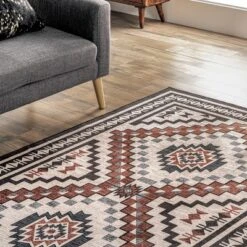 NuLOOM Leighton Machine Washable Southwestern Medallion Area Rug -Home Improvement Store GUEST f9eb1ffc f652 4060 9d32 9b8184e35ccf