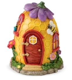 HearthSong 9"H Weather-Resistant Fairy Village House For Indoor And Outdoor Decor -Home Improvement Store GUEST fa2b00a8 d3b4 4680 9b88 d5ed4ee1a746