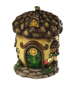 HearthSong 9"H Weather-Resistant Fairy Village House For Indoor And Outdoor Decor -Home Improvement Store GUEST fad3d682 c726 4191 9c53 99b9e84af2dc