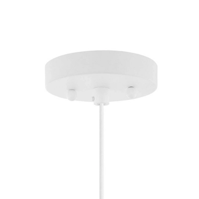 17.5" 1-Light Leo Farmhouse Coastal Rattan LED Pendant Brown - JONATHAN Y 7 17.5" 1-Light Leo Farmhouse Coastal Rattan LED Pendant Brown - JONATHAN Y - Image 5