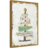 16" X 23" Golden Christmas Tree By PI Studio Framed Canvas Wall Art - Amanti Art -Home Improvement Store GUEST fca50544 ae6d 4e90 8543 70c82db07b69