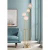 Possini Euro Design Mid Century Modern Glam Style Floor Lamp 4-Light LED 68.5" Tall Warm Gold Glass Globe Shade For Living Room House Uplight -Home Improvement Store GUEST fdd44058 3b10 445f b8fd 217d46774247