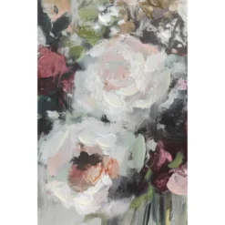 30" X 30" Floral Hand Embellished Framed Canvas Art - Tyler & Finn -Home Improvement Store GUEST fe0e0467 c217 45db 9dca 2cc0cc5ddf2e