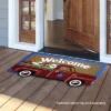 Red Truck Natural Fiber Coir Patriotic Doormat 30" X 18" Briarwood Lane -Home Improvement Store GUEST ff46de2e ed5f 49e6 90a1 7f385dc4c111